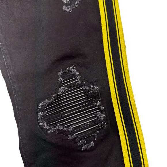 Damati Logo Stripe Slim Fit Jeans (36) - Picture 5 of 9